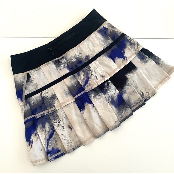 Lululemon Pace Setter skirt in Milky Way size 4 Tall - Picture 3 of 8